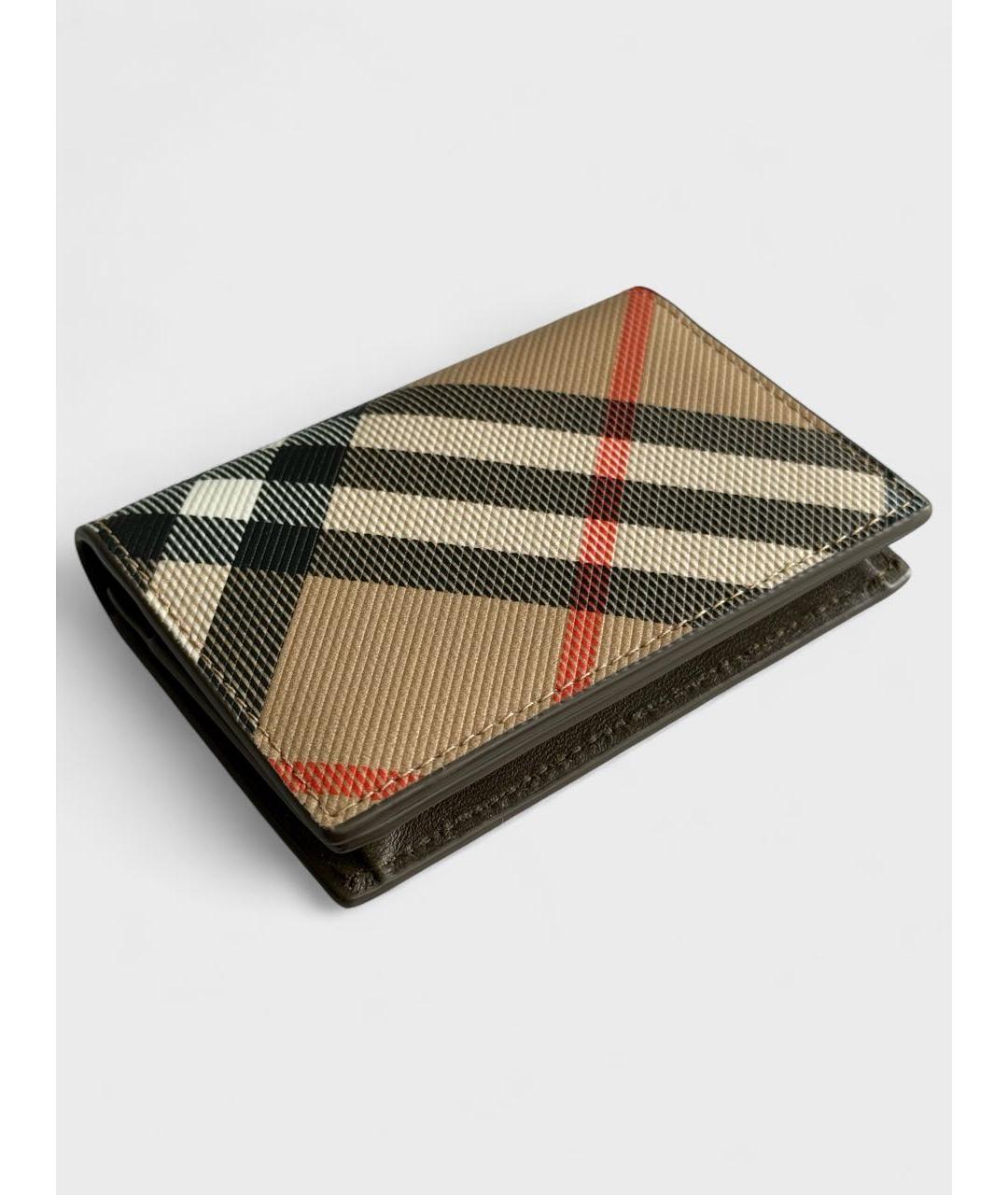BURBERRY Кожаный кардхолдер, фото 3