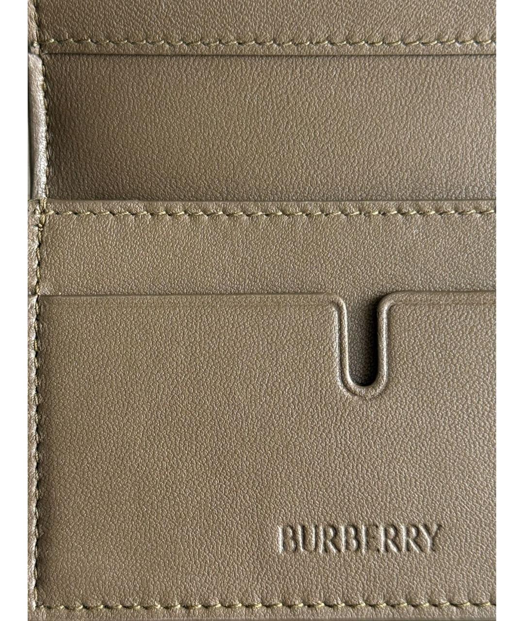 BURBERRY Кожаный кардхолдер, фото 4