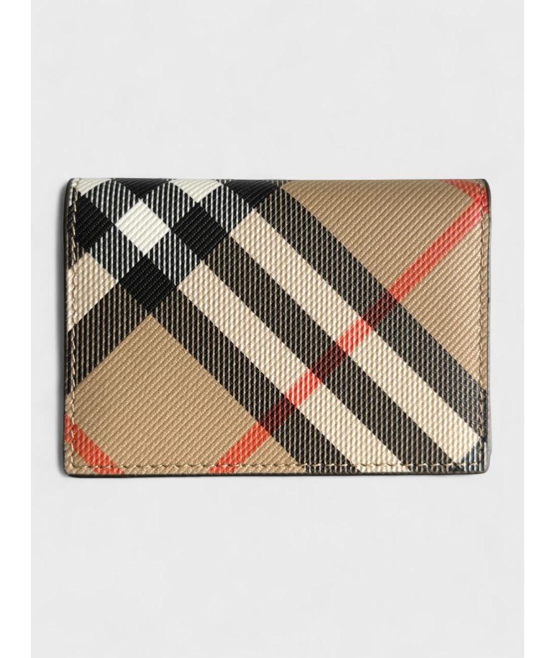 BURBERRY Кожаный кардхолдер, фото 6