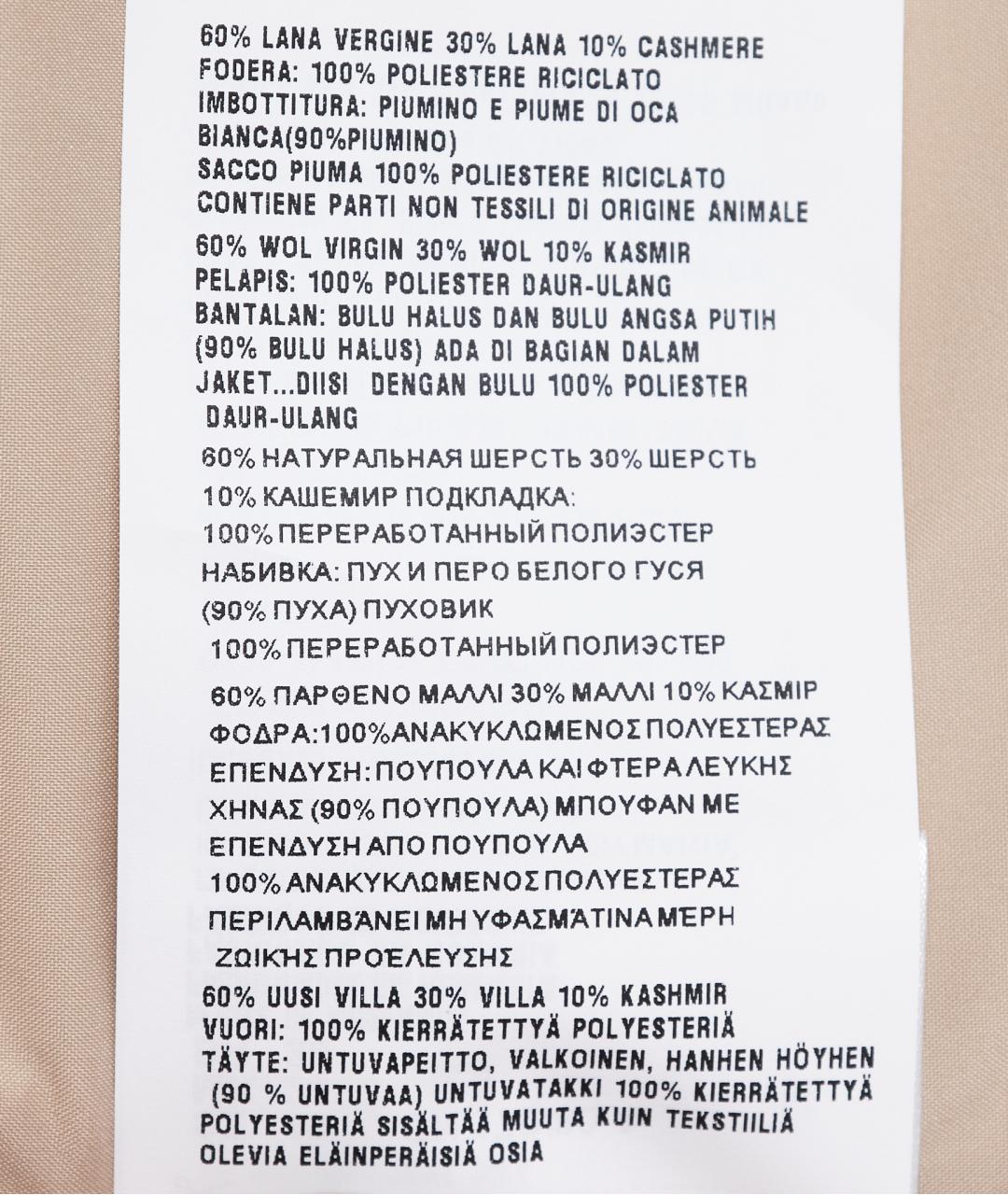MIU MIU Бежевая шерстяная куртка, фото 8