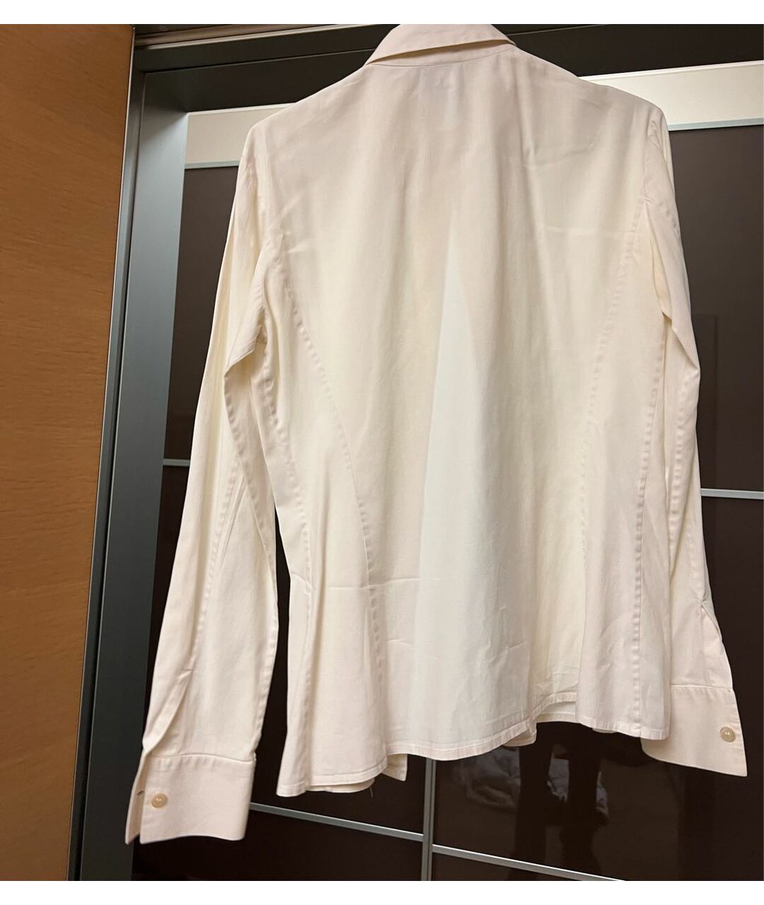 GIANFRANCO FERRE Белая хлопковая рубашка, фото 2