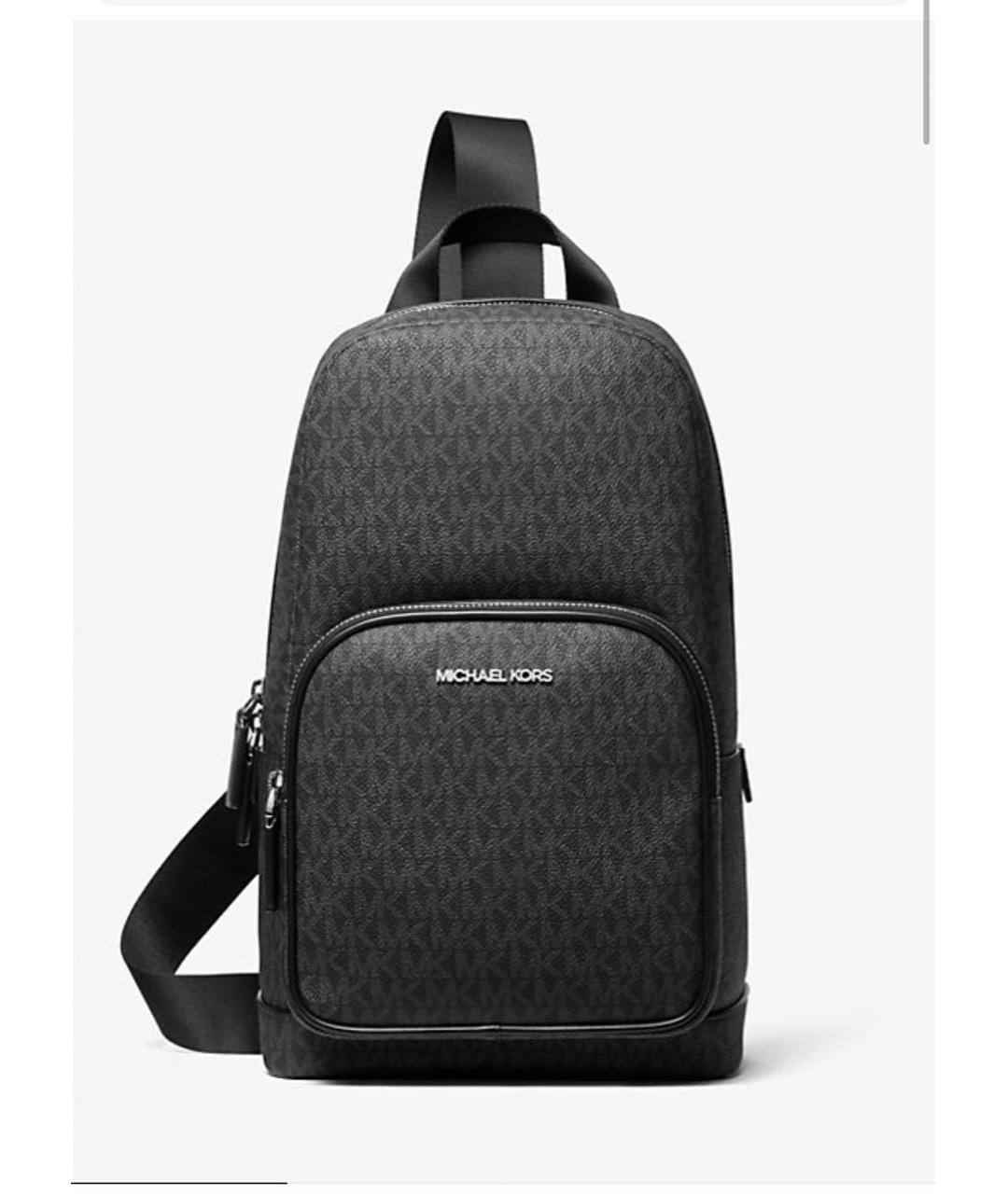 MICHAEL KORS Черный рюкзак, фото 9