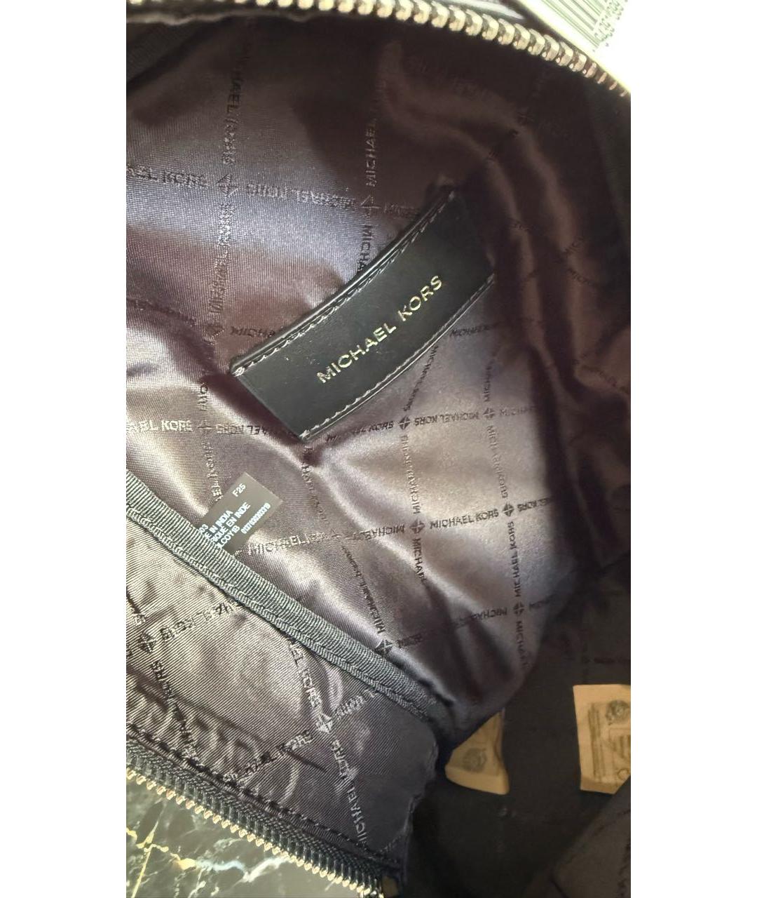MICHAEL KORS Черный рюкзак, фото 7