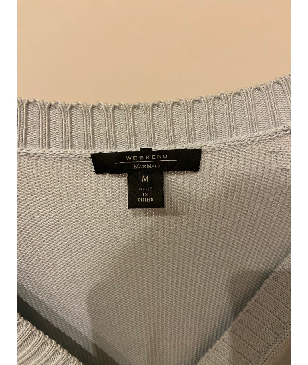WEEKEND MAX MARA Голубой джемпер / свитер, фото 3