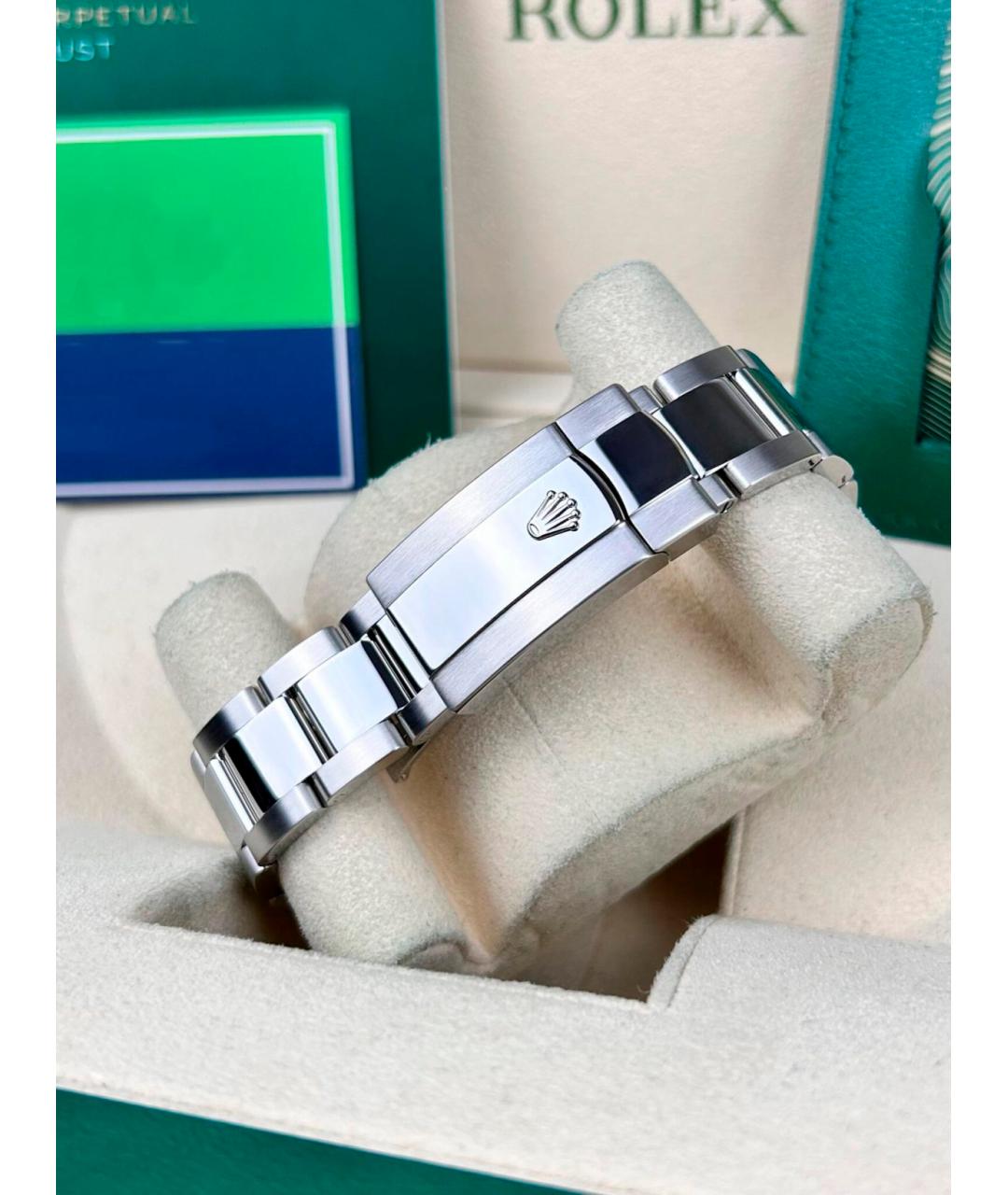 ROLEX Белые часы из белого золота, фото 5