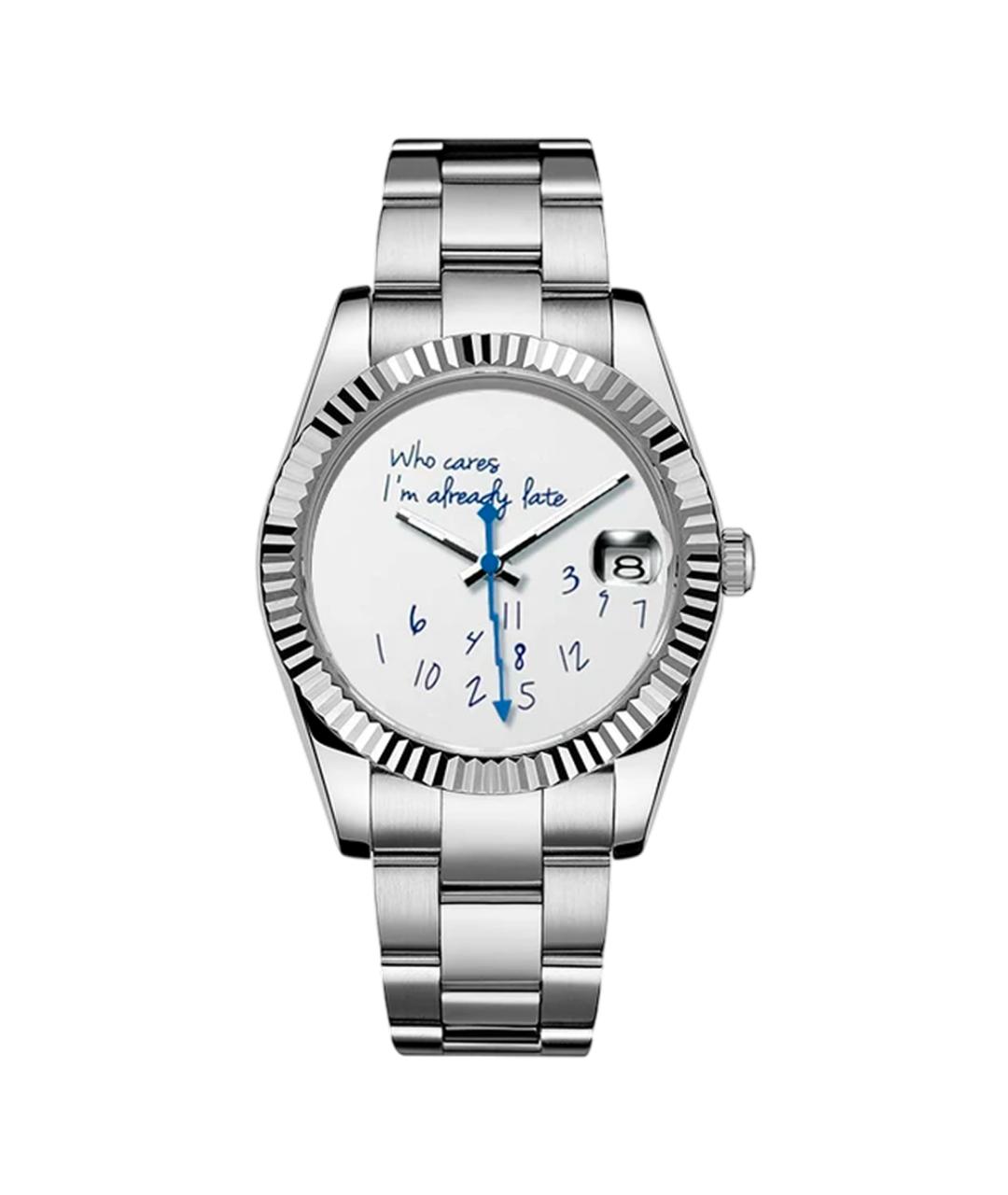 ROLEX Белые часы из белого золота, фото 1