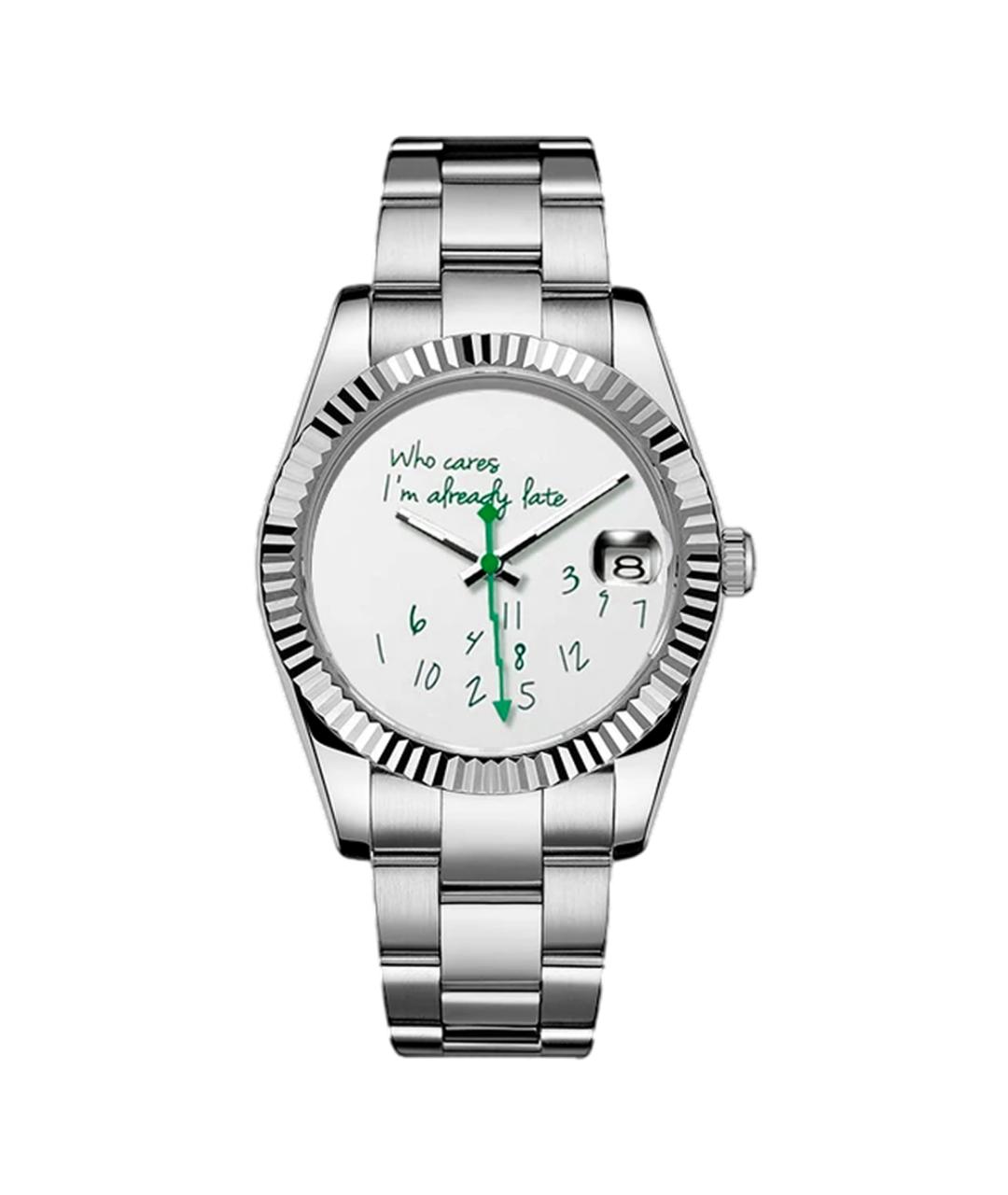 ROLEX Белые часы из белого золота, фото 1