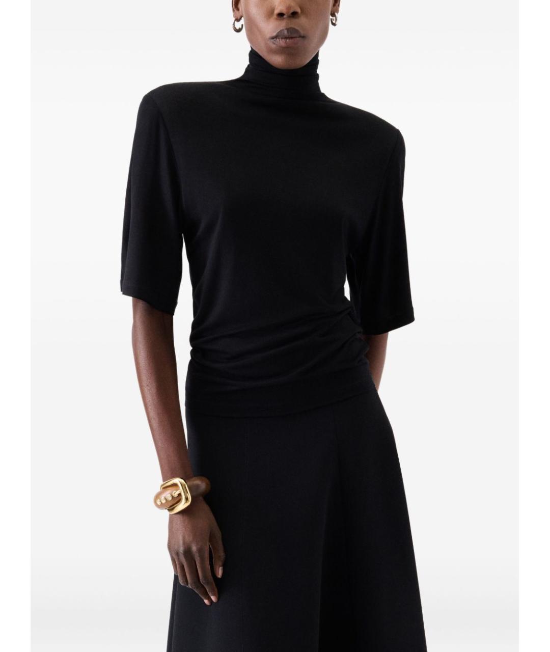 JACQUEMUS Черная футболка, фото 5