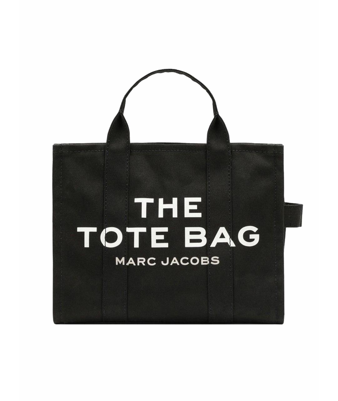 MARC JACOBS Черная хлопковая сумка тоут, фото 1