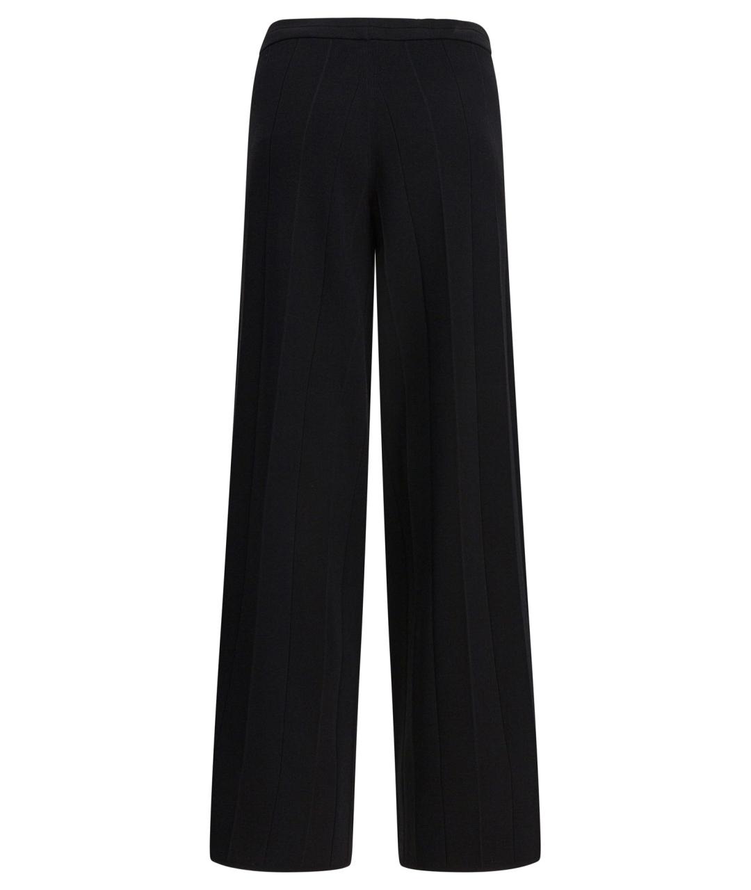 MAX MARA Черные прямые брюки, фото 2