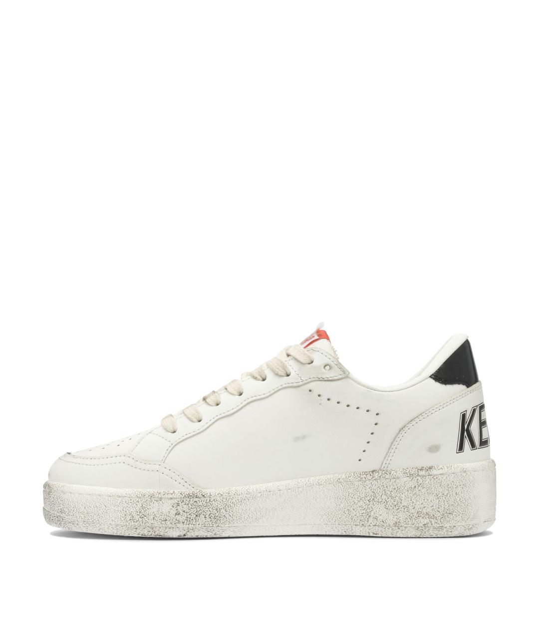 GOLDEN GOOSE DELUXE BRAND Белые кожаные кеды, фото 3
