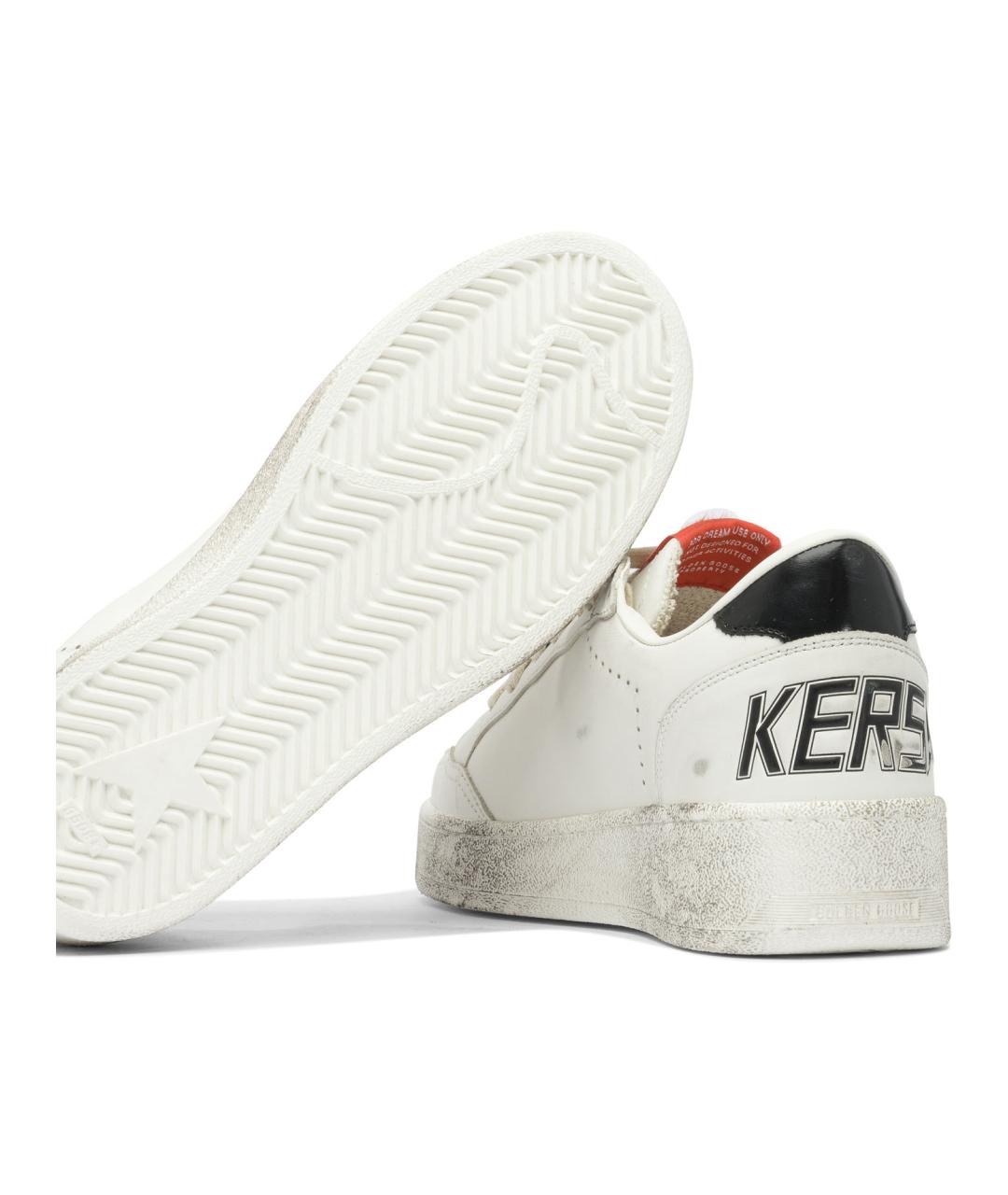 GOLDEN GOOSE DELUXE BRAND Белые кожаные кеды, фото 5
