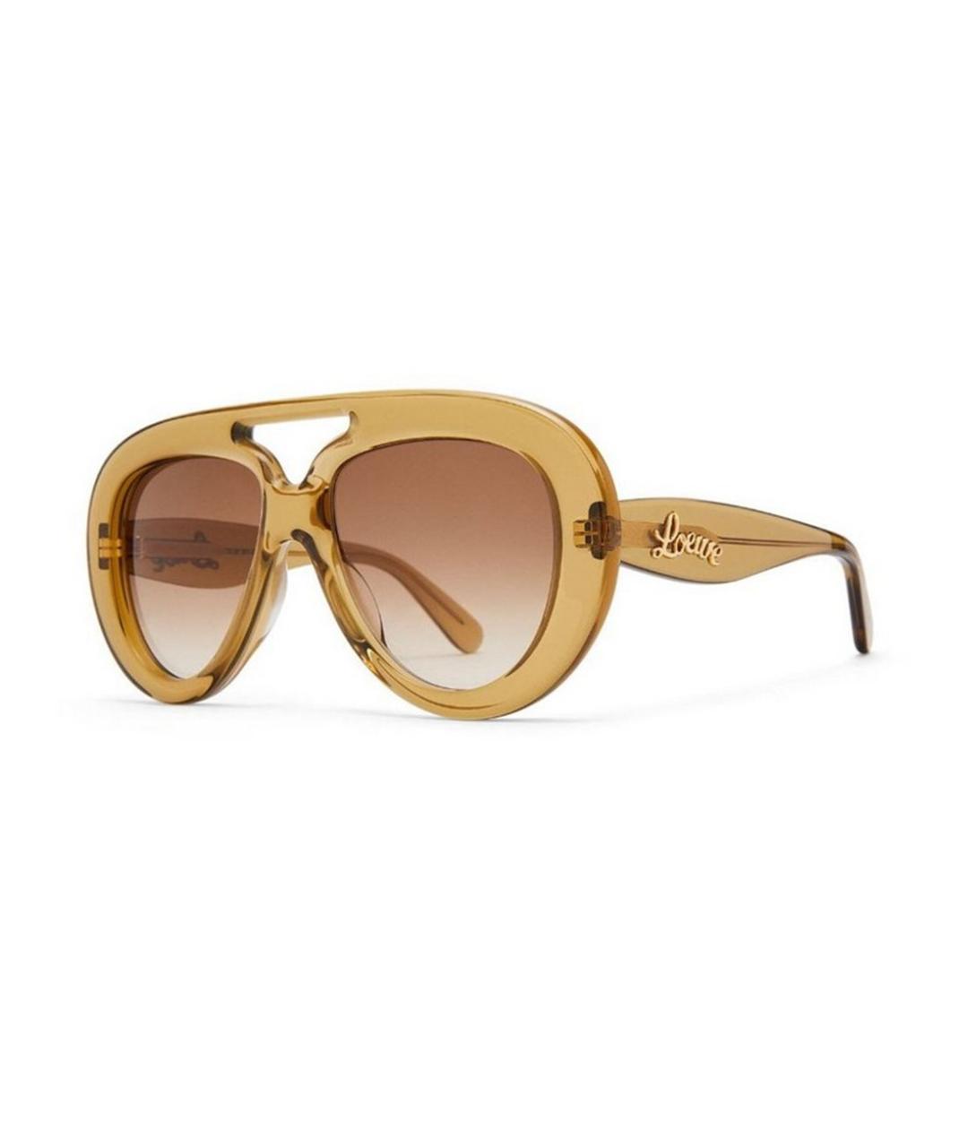 LOEWE Коричневые солнцезащитные очки, фото 1