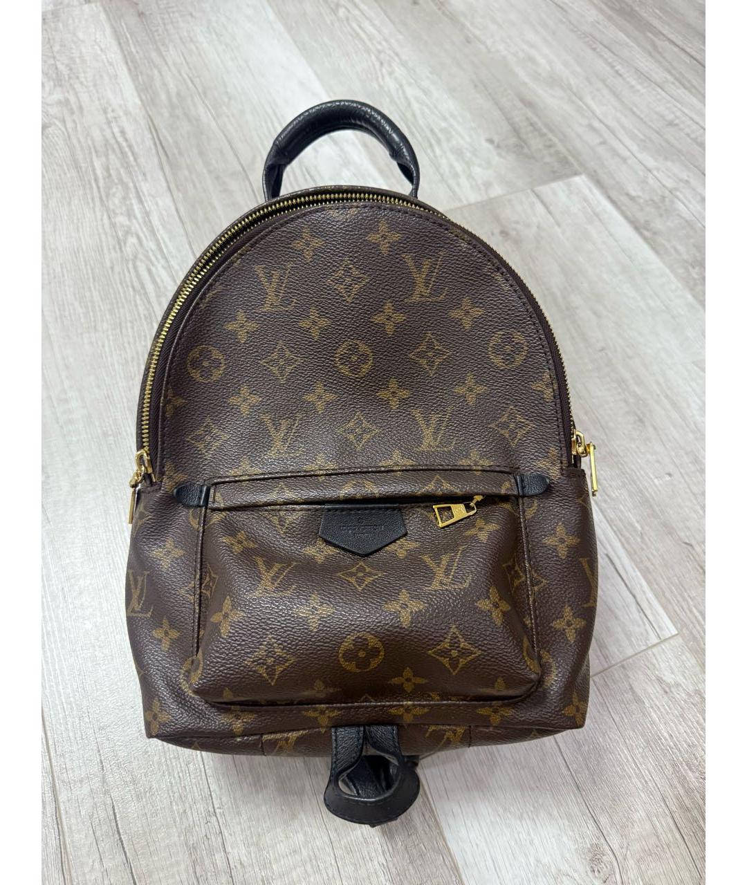 LOUIS VUITTON Коричневый рюкзак, фото 9