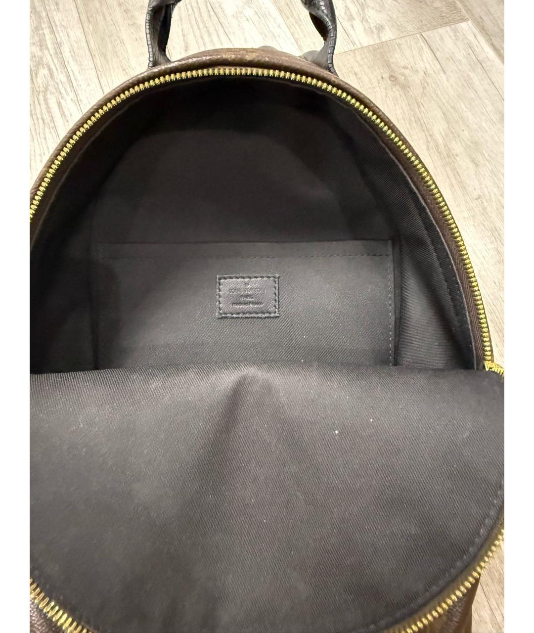 LOUIS VUITTON Коричневый рюкзак, фото 4