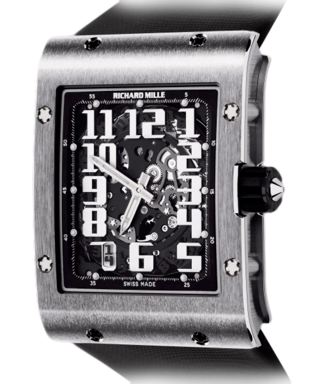 Richard Mille Черные часы из белого золота, фото 2