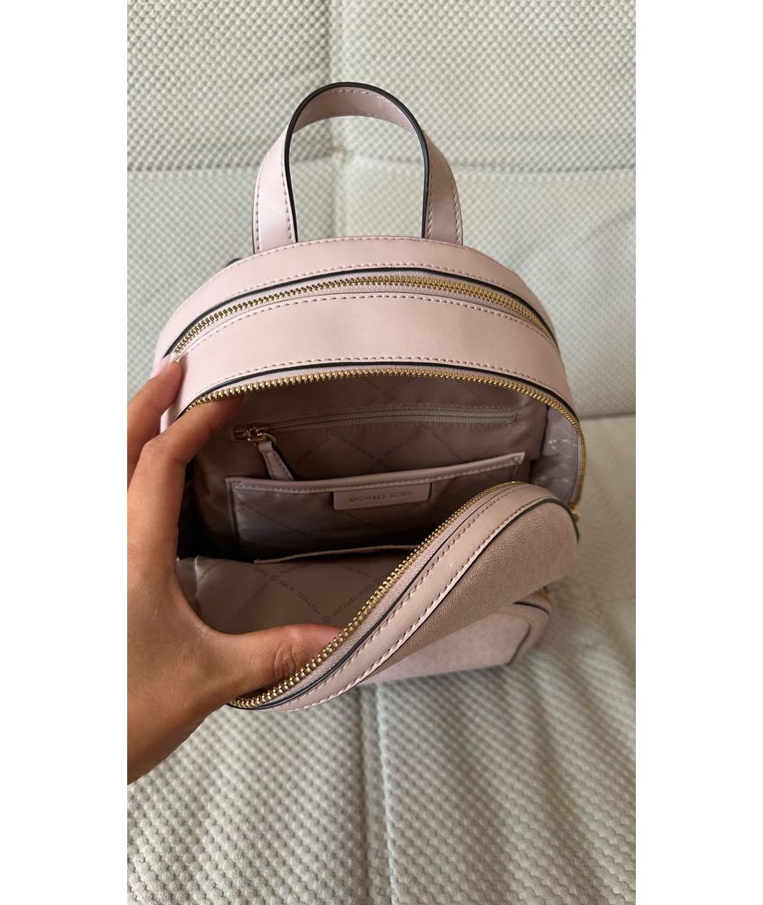 MICHAEL MICHAEL KORS Розовый рюкзак, фото 4