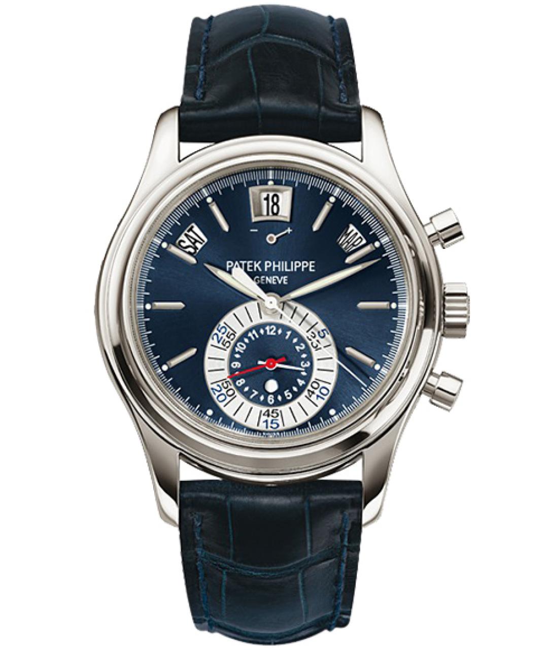 PATEK PHILIPPE Синие платиновые часы, фото 1
