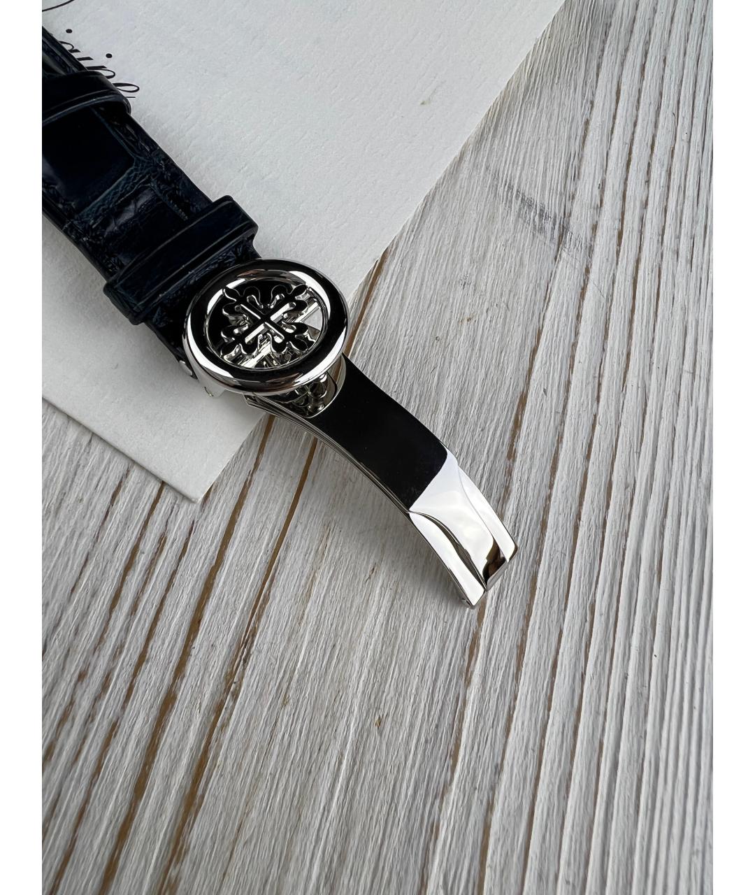 PATEK PHILIPPE Синие платиновые часы, фото 5