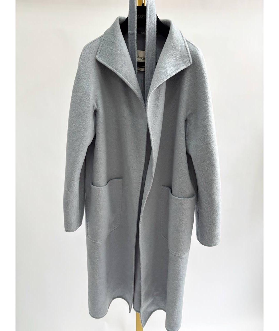 MAX MARA Серое кашемировое пальто, фото 8