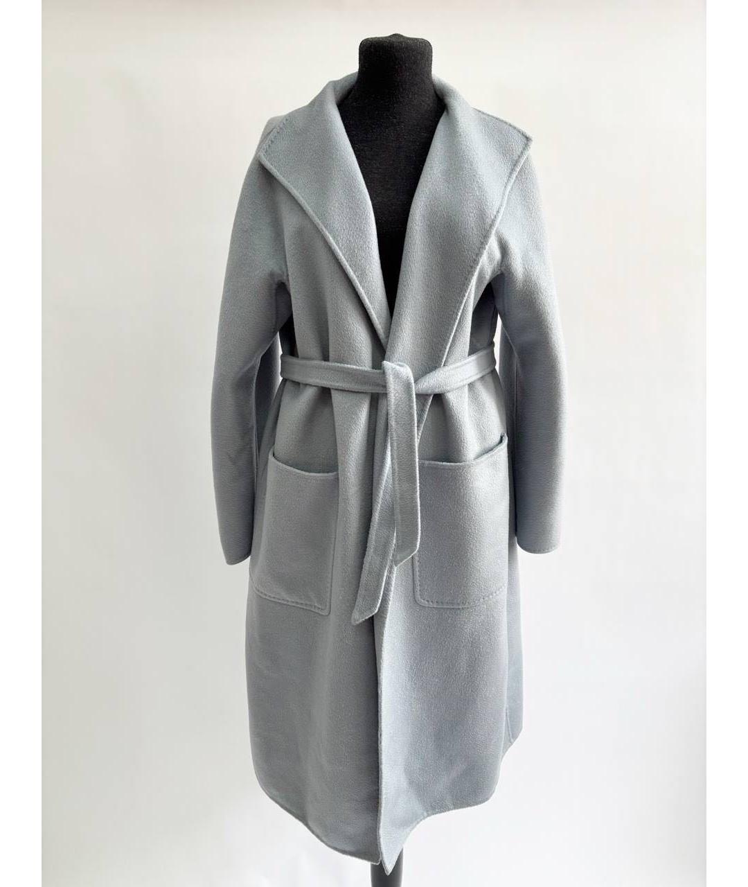 MAX MARA Серое кашемировое пальто, фото 9