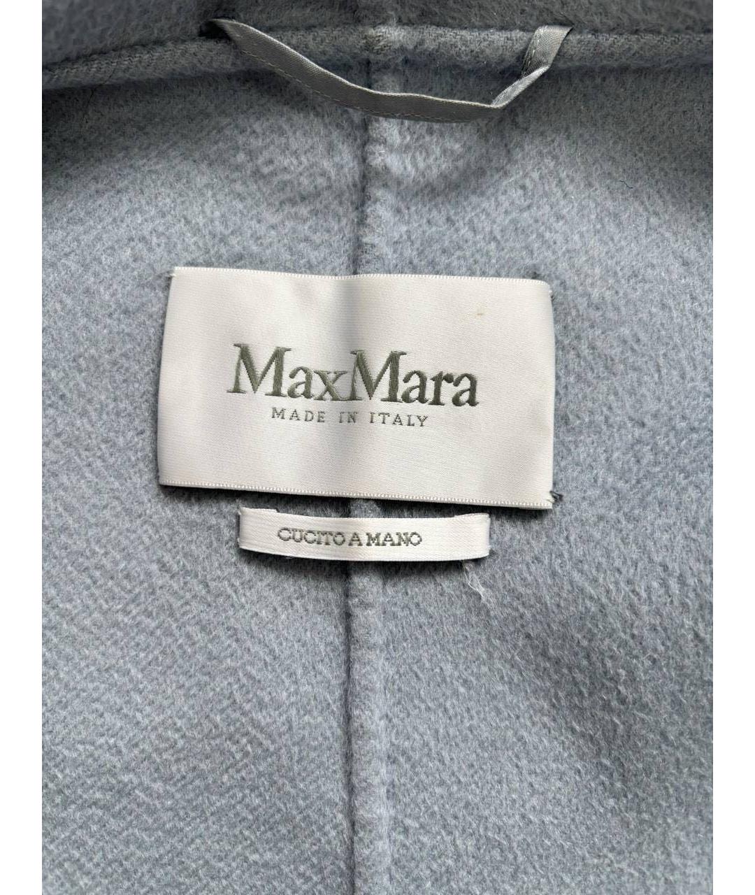 MAX MARA Серое кашемировое пальто, фото 3