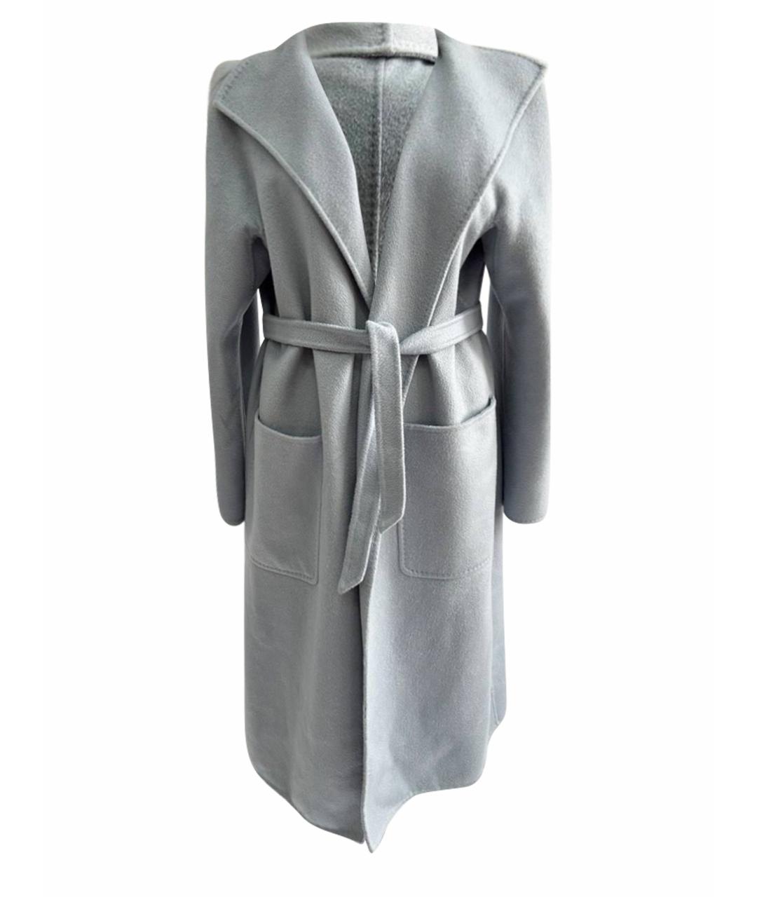 MAX MARA Серое кашемировое пальто, фото 1