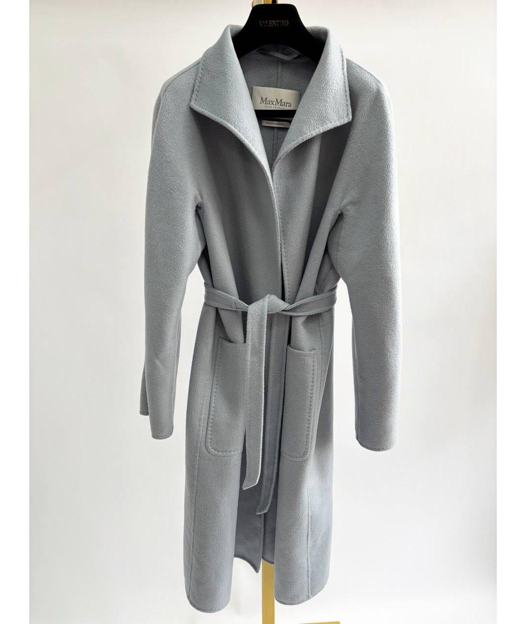 MAX MARA Серое кашемировое пальто, фото 7