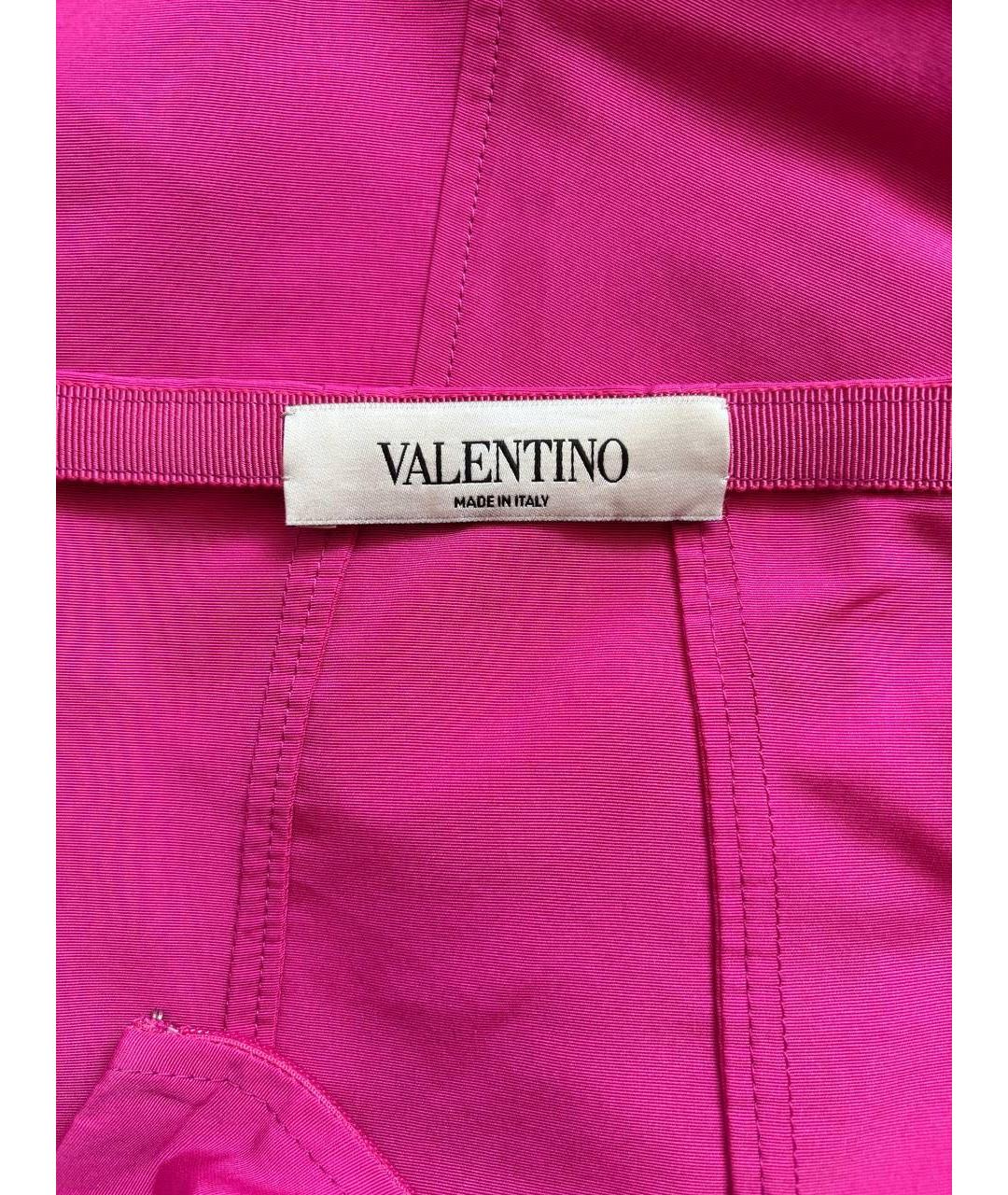 VALENTINO Фуксия юбка макси, фото 3