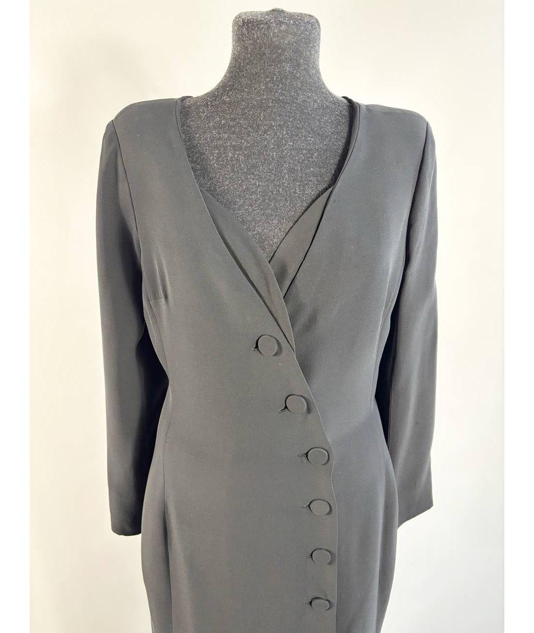 CHRISTIAN DIOR Черное повседневное платье, фото 7