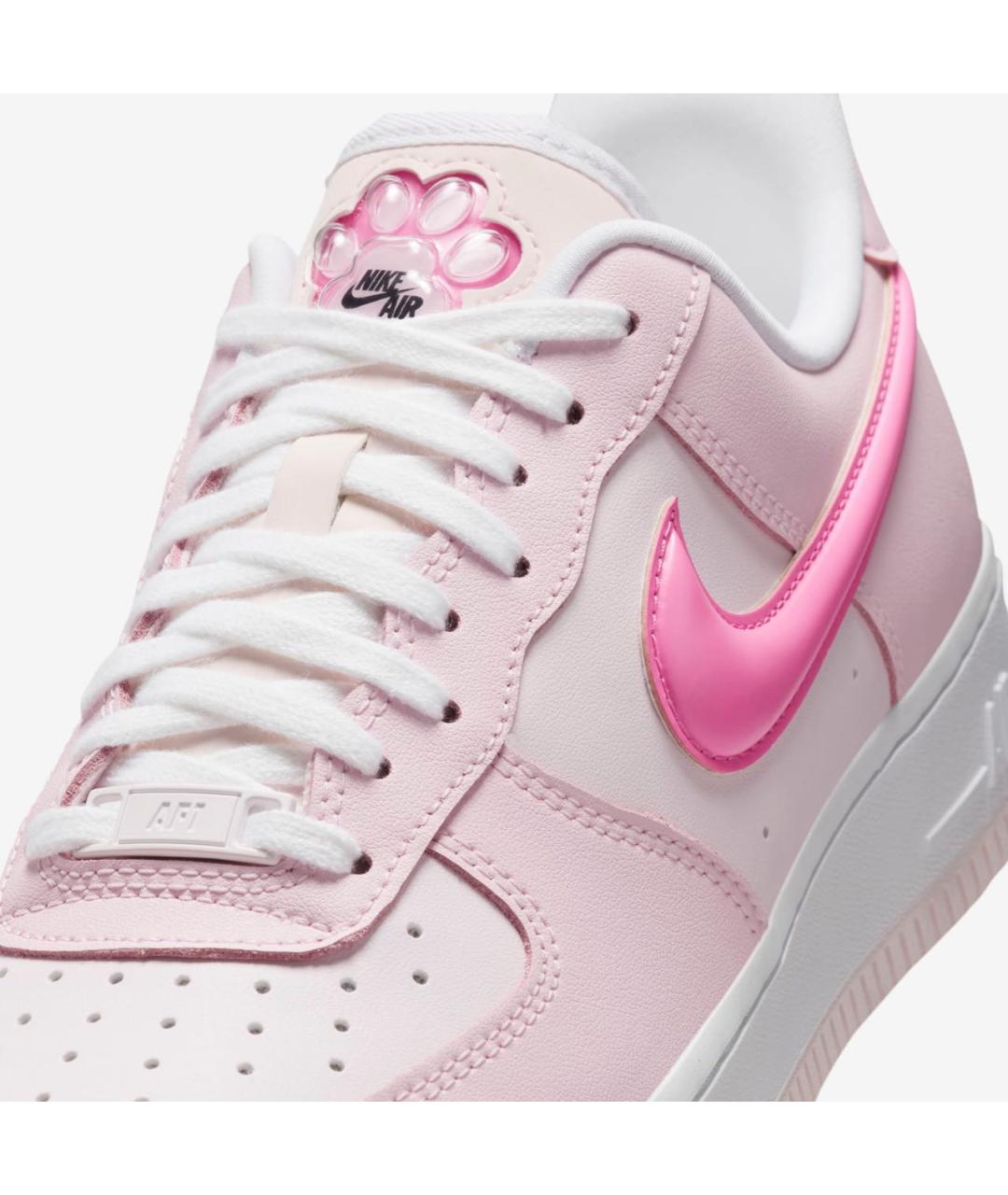 NIKE Розовые кожаные кроссовки, фото 6
