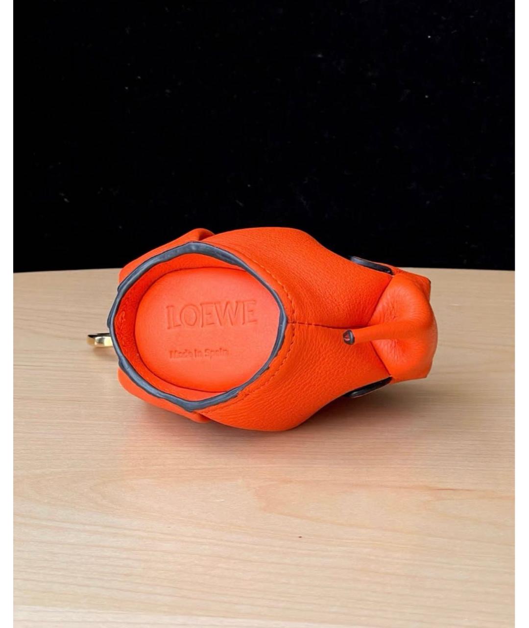 LOEWE Оранжевый брелок, фото 4