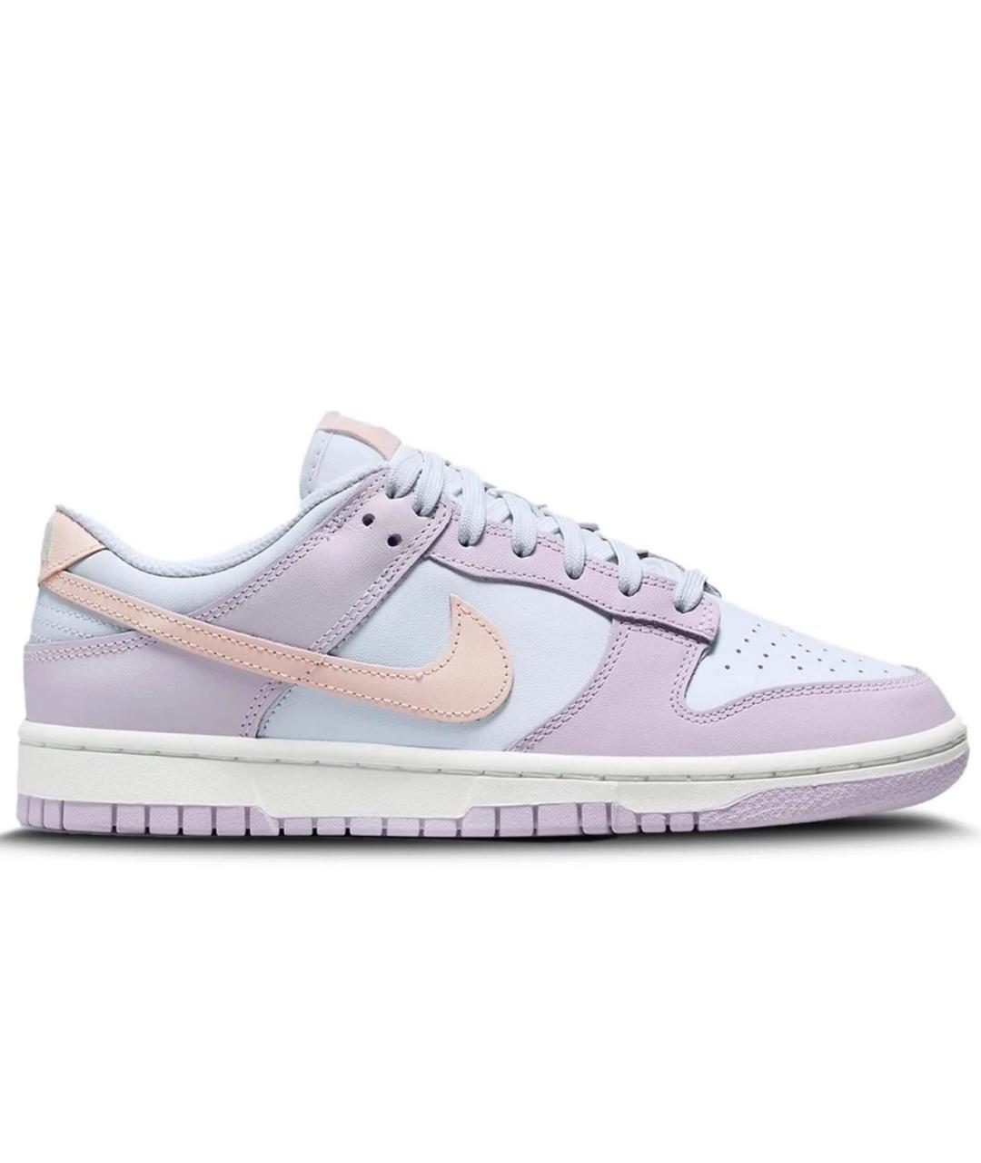 NIKE Фиолетовые кожаные кроссовки, фото 9