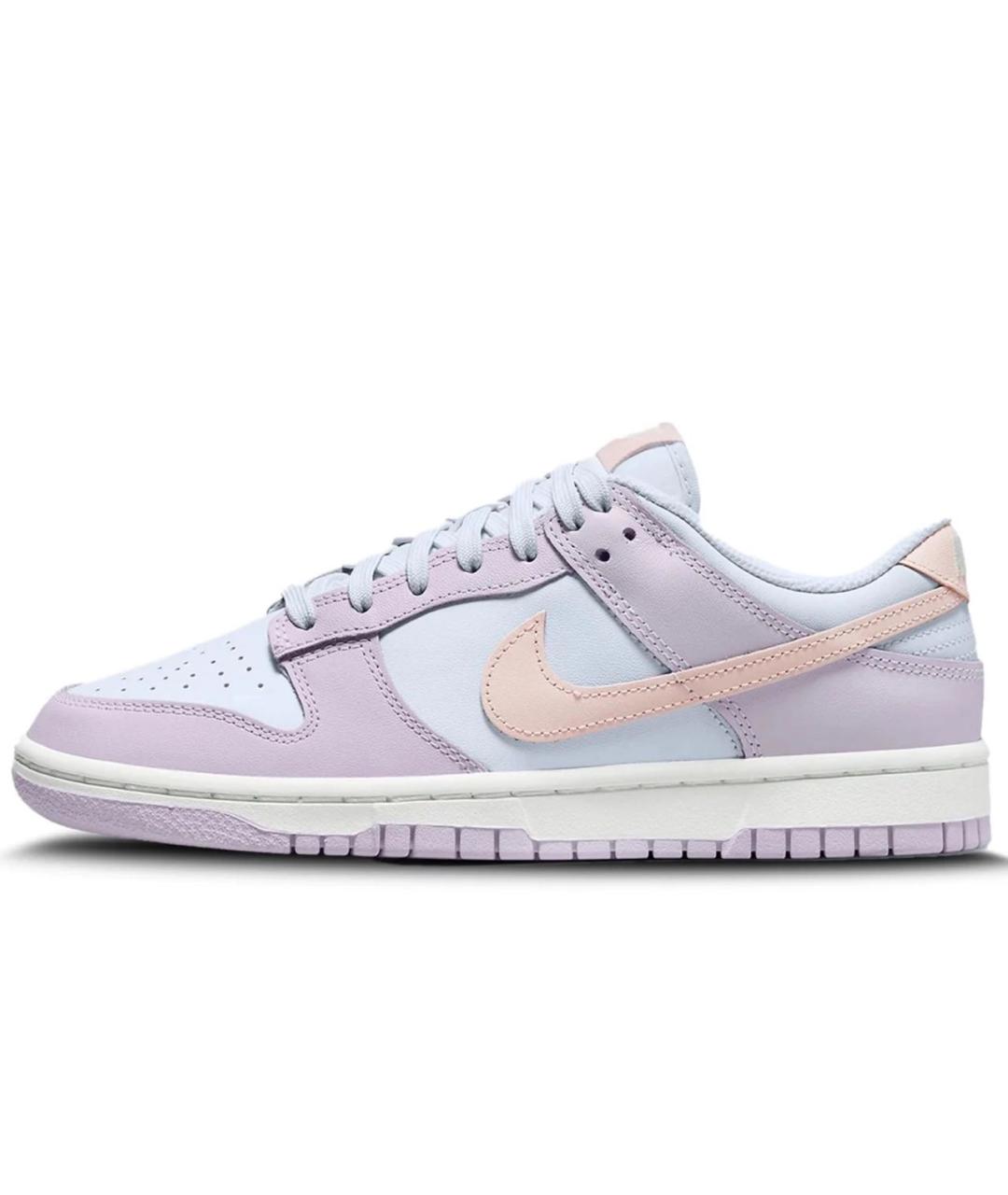 NIKE Фиолетовые кожаные кроссовки, фото 10