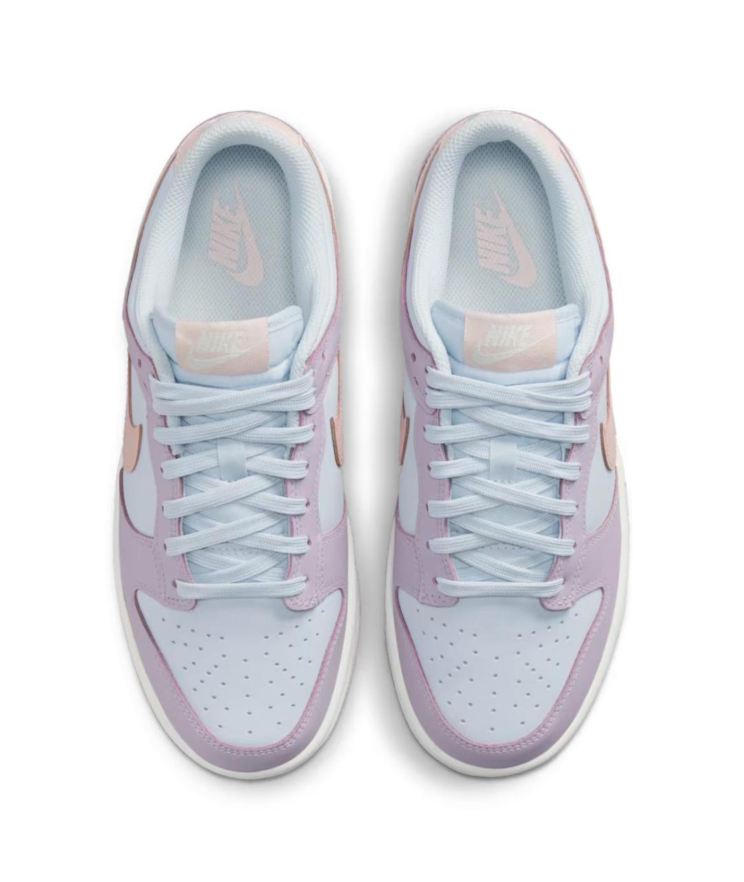 NIKE Фиолетовые кожаные кроссовки, фото 6