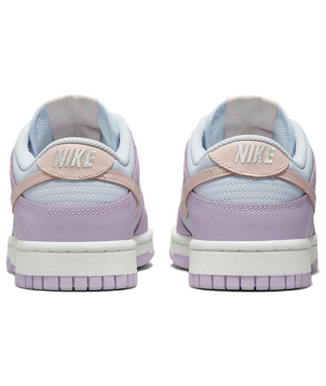 NIKE Фиолетовые кожаные кроссовки, фото 4