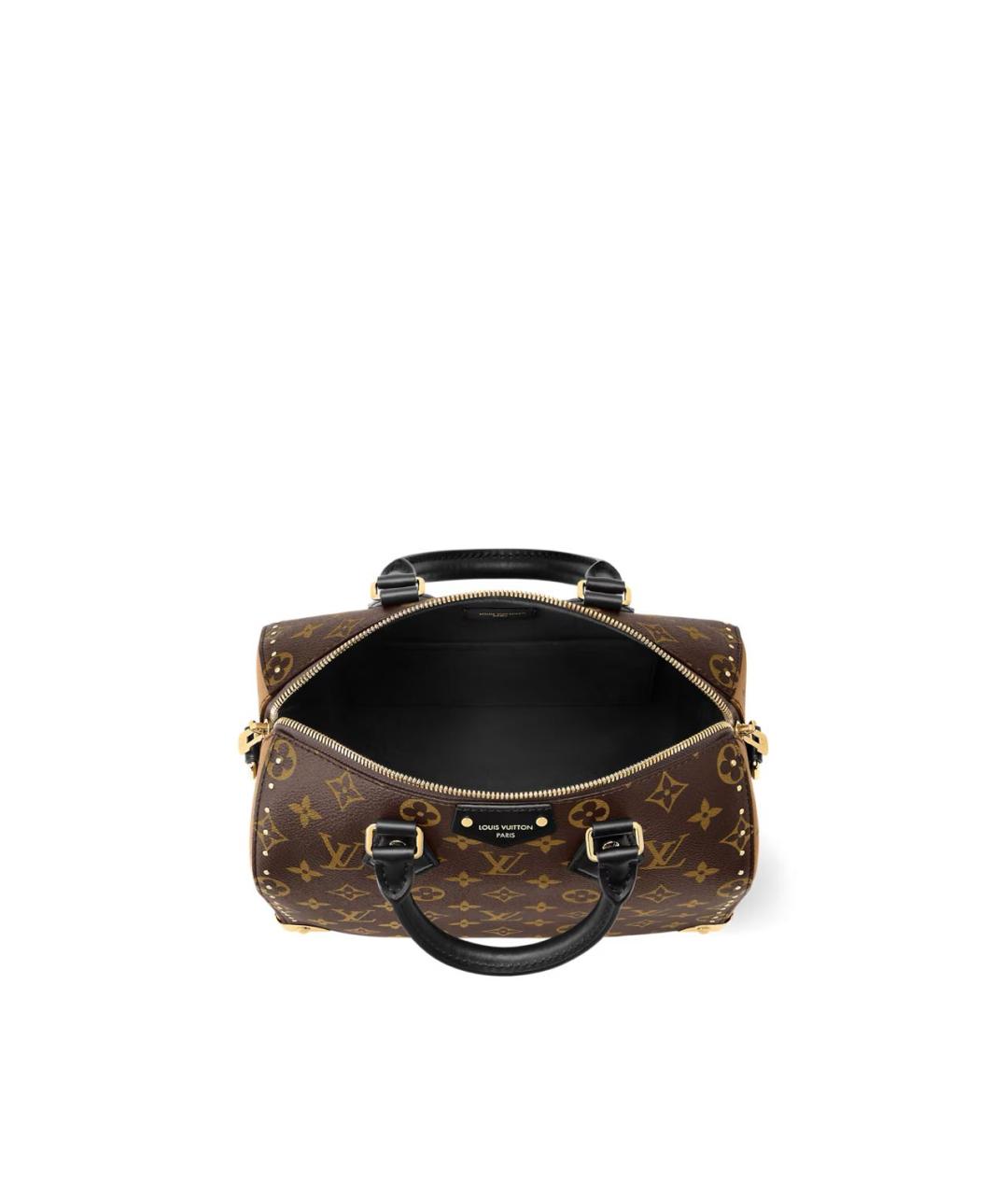 LOUIS VUITTON Коричневая сумка с короткими ручками, фото 3