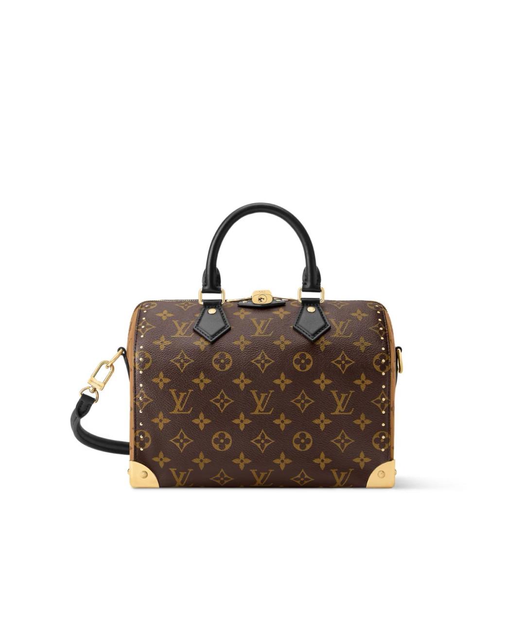 LOUIS VUITTON Коричневая сумка с короткими ручками, фото 1
