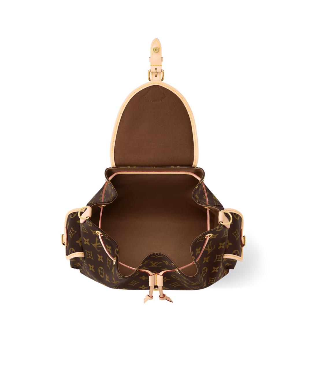 LOUIS VUITTON Коричневая сумка через плечо, фото 3