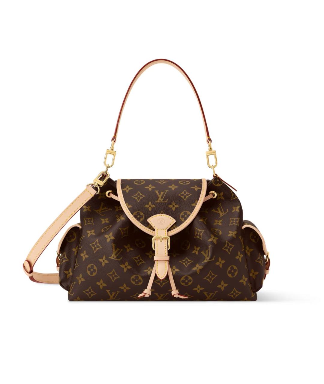 LOUIS VUITTON Коричневая сумка через плечо, фото 1