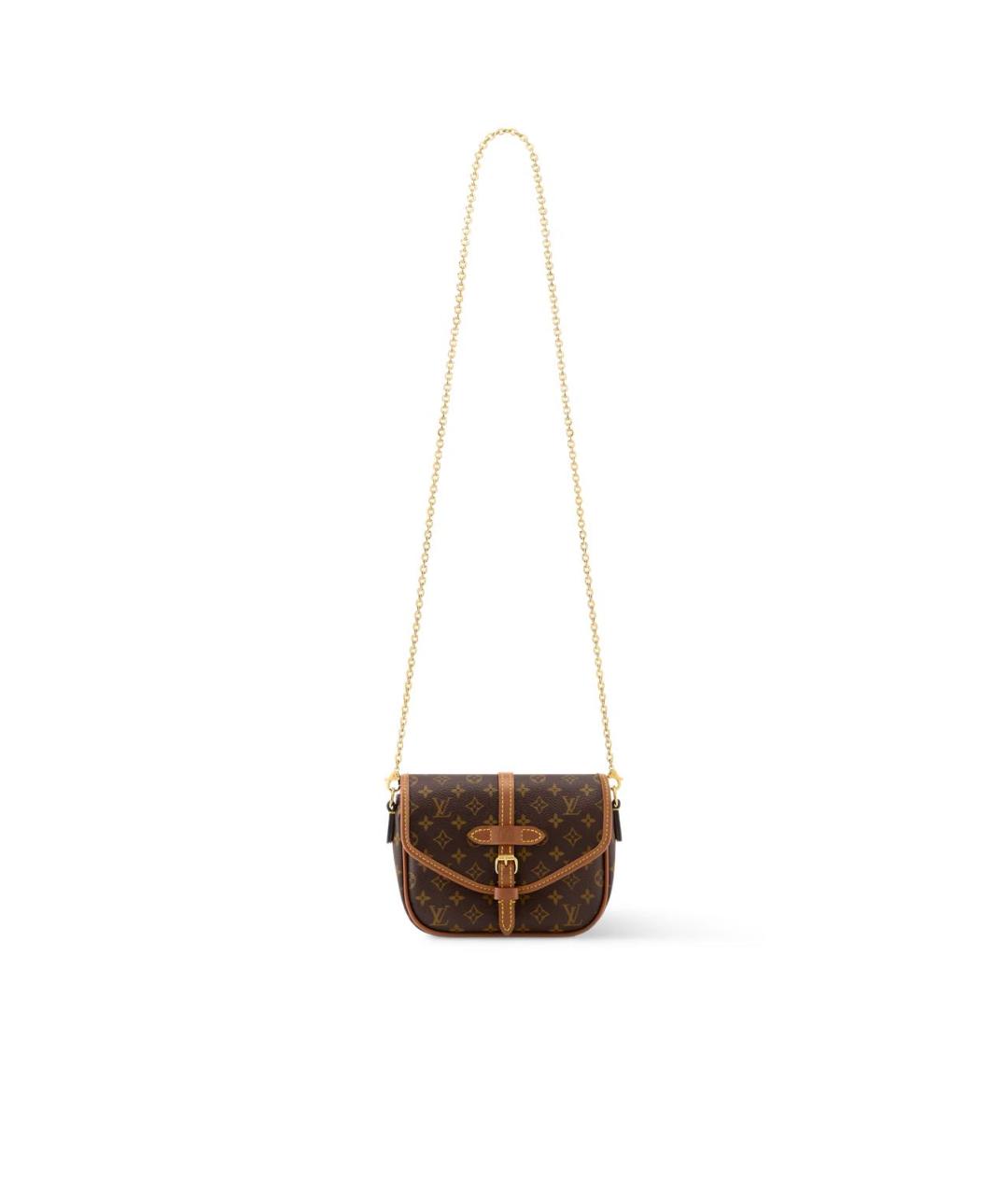 LOUIS VUITTON Коричневая поясная сумка, фото 2