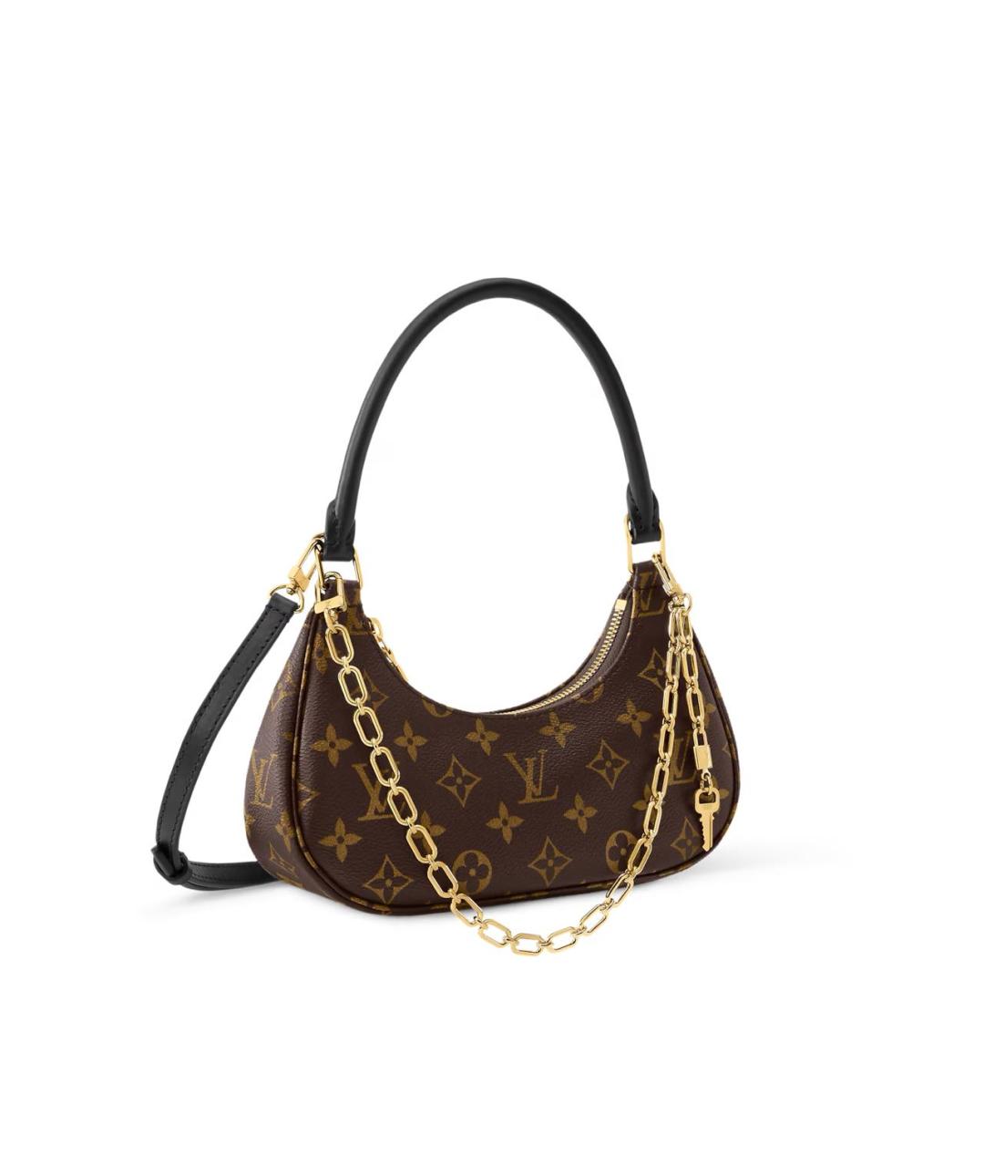 LOUIS VUITTON Коричневая сумка с короткими ручками, фото 2