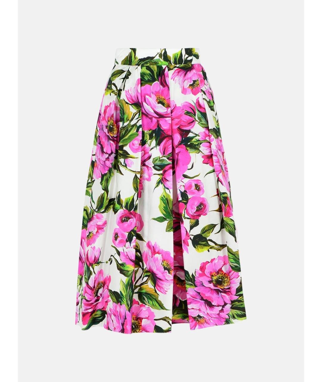 DOLCE&GABBANA Мульти юбка миди, фото 9