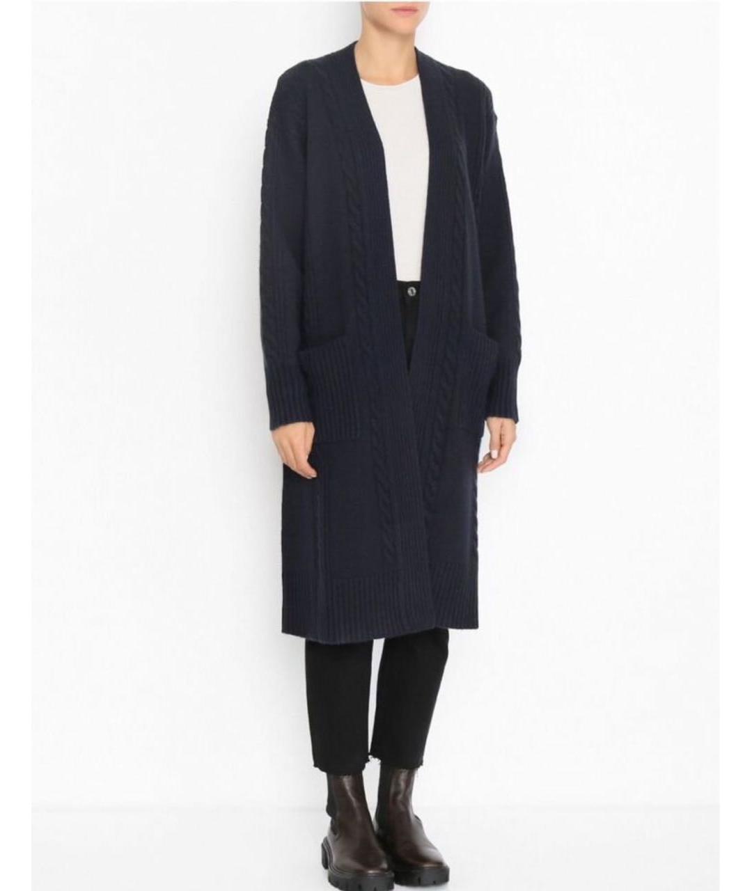 MAX MARA Темно-синий кардиган, фото 5