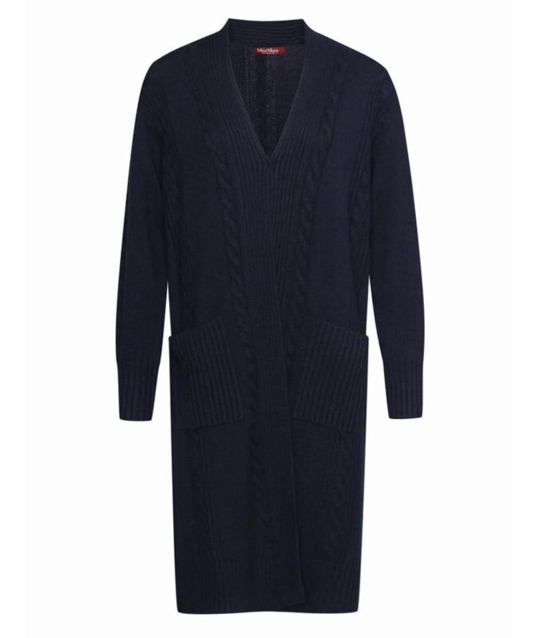 MAX MARA Темно-синий кардиган, фото 1