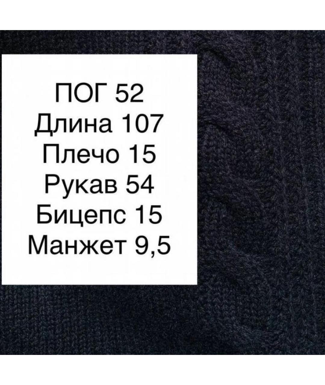 MAX MARA Темно-синий кардиган, фото 4