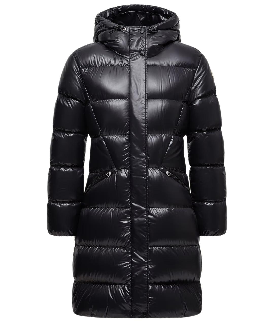 MONCLER Черная полиамидовая куртка, фото 1