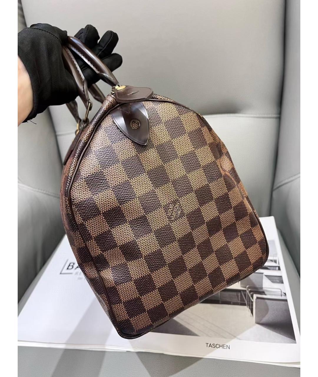 LOUIS VUITTON Синтетическая сумка с короткими ручками, фото 4
