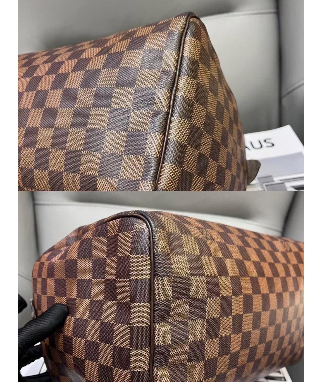 LOUIS VUITTON Синтетическая сумка с короткими ручками, фото 7