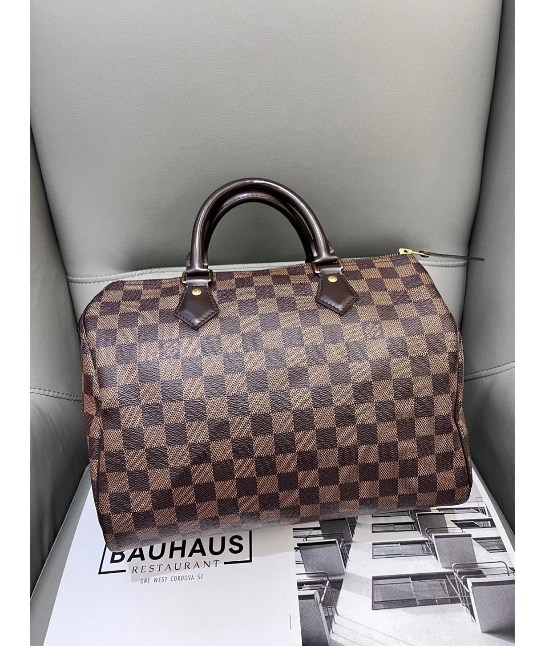 LOUIS VUITTON Синтетическая сумка с короткими ручками, фото 2